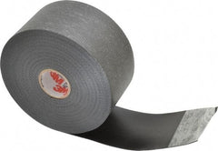 3M - 2" x 30', Black Polyester Film Electrical Tape - Series 23, 30 mil Thick, 800 V/mil Dielectric Strength, 8 Lb./Inch Tensile Strength - Best Tool & Supply