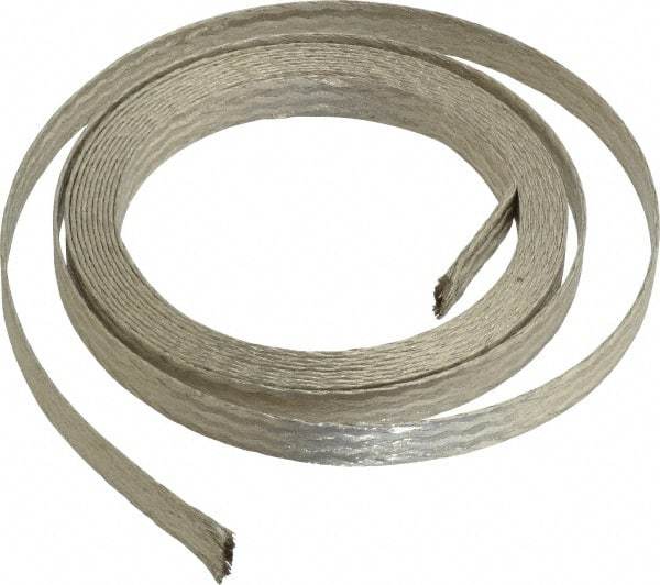 3M - 25 AWG, 1/2 Inch Diameter, 15 Ft., Braid, Grounding Wire - Copper - Best Tool & Supply