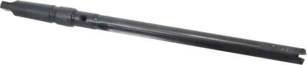 Allied Machine and Engineering - Series 2, 31/32 to 1-3/8" Diam, 4MT Taper Shank, Straight Flute Spade Drill - 11-3/8" Max Depth, 14-15/64" Body Length, 18-25/32" OAL, Extended Length, Through Coolant - Best Tool & Supply