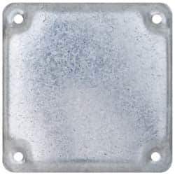 Cooper Crouse-Hinds - Electrical Outlet Box Steel Square Surface Cover - Best Tool & Supply