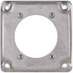 Cooper Crouse-Hinds - Electrical Outlet Box Steel Square Surface Cover - Best Tool & Supply