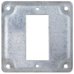 Cooper Crouse-Hinds - Electrical Outlet Box Steel Square Surface Cover - Best Tool & Supply