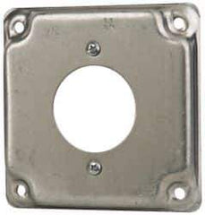 Cooper Crouse-Hinds - Electrical Outlet Box Steel Square Surface Cover - Best Tool & Supply