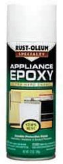 Rust-Oleum - Black, Gloss, Appliance Epoxy Spray Paint - 7 Sq Ft per Can, 12 oz Container - Best Tool & Supply