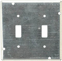 Cooper Crouse-Hinds - Electrical Outlet Box Steel Square Surface Cover - Best Tool & Supply