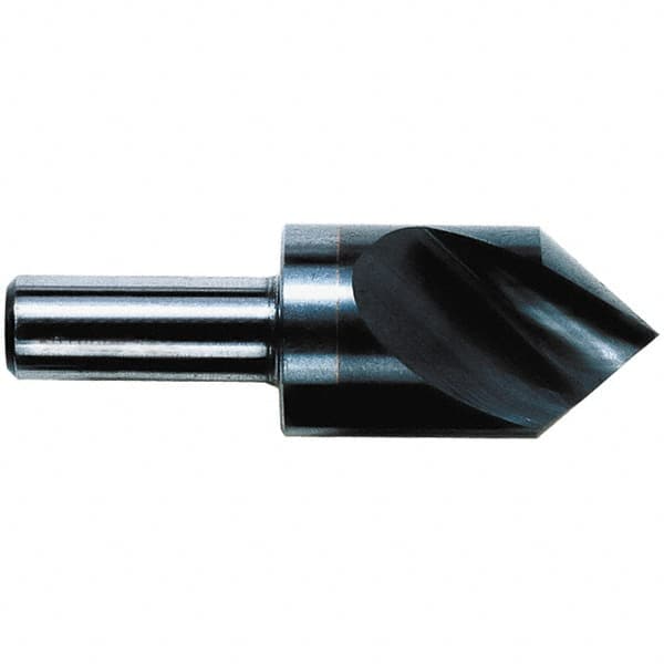 3/8″ Head Diam, 1/4″ Shank Diam, 1 Flute 90° Solid Carbide Countersink 2″ OAL