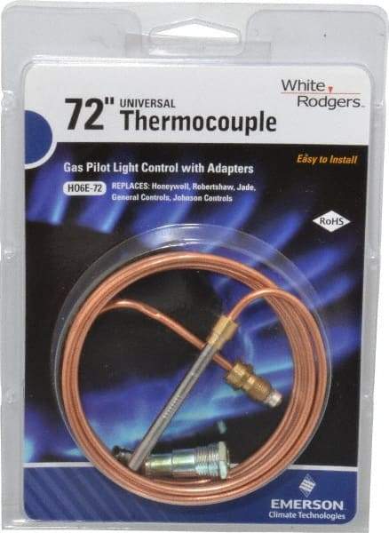 White-Rodgers - 72" Lead Length Universal Replacement HVAC Thermocouple - Universal Connection - Best Tool & Supply