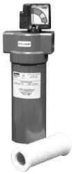 Parker - 1" Port, 14.14" High x 4.65" Wide, FRL Filter with Aluminum Bowl & Automatic Drain - 100 SCFM, 500 Max psi, 175°F Max - Best Tool & Supply