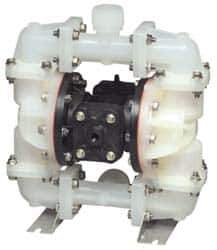 SandPIPER - 3/4" NPT, Nonmetallic, Air Operated Diaphragm Pump - PTFE Diaphragm, Kynar Housing - Best Tool & Supply