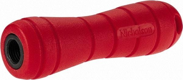 Nicholson - 5" Long, Screw On, Plastic File Handle - For Use with 12, 14 & 16" Files - Best Tool & Supply