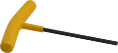 Bondhus - 3/16" Hex, T-Handle Cushion Grip, Hex Key - 5-39/64" OAL, Protanium High Torque Steel, Inch System of Measurement - Best Tool & Supply