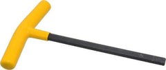 Bondhus - 3/8" Hex, T-Handle Cushion Grip, Hex Key - 8-5/16" OAL, Protanium High Torque Steel, Inch System of Measurement - Best Tool & Supply