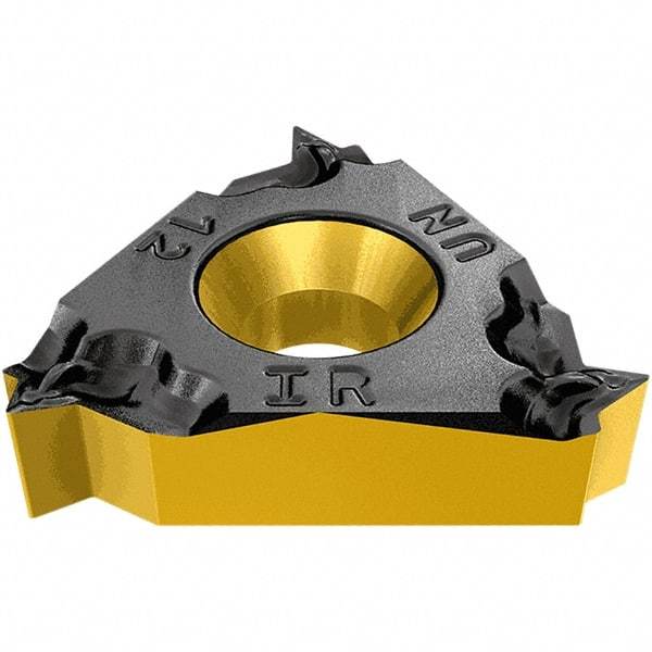 Iscar - 11IRB Internal Right Hand UN Laydown Threading Insert - Grade IC908, TiAlN Coated Carbide - Best Tool & Supply