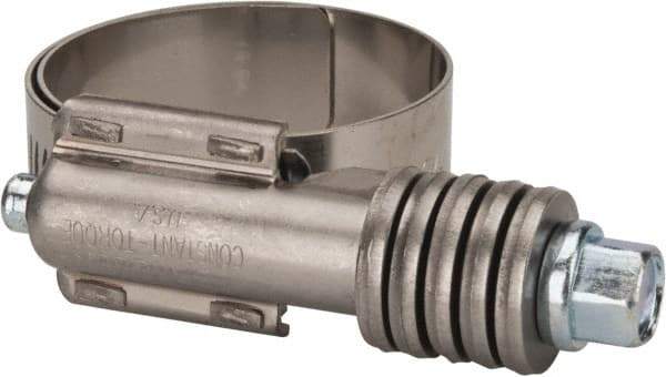 IDEAL TRIDON - Steel Auto-Adjustable Worm Drive Clamp - 5/8" Wide x 5/8" Thick, 1" Hose, 1 to 1-3/4" Diam - Best Tool & Supply