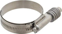 IDEAL TRIDON - Stainless Steel Auto-Adjustable Worm Drive Clamp - 5/8" Wide x 5/8" Thick, 1-3/4" Hose, 1-3/4 to 2-5/8" Diam - Best Tool & Supply