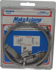 Made in USA - 2" Diam, Hose Clamp Kit - Best Tool & Supply