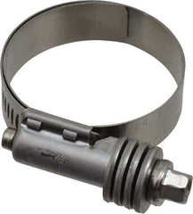 IDEAL TRIDON - Stainless Steel Auto-Adjustable Worm Drive Clamp - 1/2" Wide x 1/2" Thick, 1-1/16" Hose, 1-1/16 to 2" Diam - Best Tool & Supply