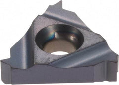 Iscar - 16ER External Right Hand 14 BSPT Laydown Threading Insert - Grade IC908, TiAlN Coated Carbide, 9.53mm Inscribed Circle - Best Tool & Supply