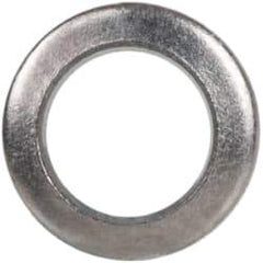 Made in USA - #2 Screw, Grade 300 Stainless Steel Standard Flat Washer - 0.089" ID x 0.149" OD, 0.016" Thick, Passivated Finish, Meets Military Specifications - Best Tool & Supply