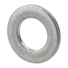 Made in USA - #3L Screw, Grade 300 Stainless Steel Standard Flat Washer - 0.102" ID x 0.18" OD, 0.016" Thick, Passivated Finish, Meets Military Specifications - Best Tool & Supply