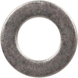 Made in USA - #4L Screw, Grade 300 Stainless Steel Standard Flat Washer - 0.115" ID x 0.209" OD, 0.016" Thick, Passivated Finish, Meets Military Specifications - Best Tool & Supply