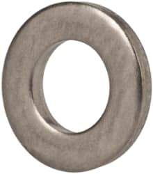 Made in USA - #5 Screw, Grade 300 Stainless Steel Standard Flat Washer - 0.128" ID x 0.238" OD, 0.032" Thick, Passivated Finish, Meets Military Specifications - Best Tool & Supply