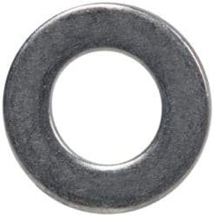 Made in USA - #6L Screw, Grade 300 Stainless Steel Standard Flat Washer - 0.143" ID x 0.267" OD, 0.016" Thick, Passivated Finish, Meets Military Specifications - Best Tool & Supply