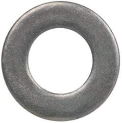 Made in USA - #6L Screw, Grade 300 Stainless Steel Standard Flat Washer - 0.143" ID x 0.267" OD, 0.032" Thick, Passivated Finish, Meets Military Specifications - Best Tool & Supply