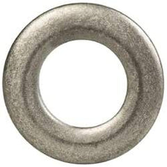 Made in USA - #10 Screw, Grade 300 Stainless Steel Standard Flat Washer - 0.195" ID x 0.354" OD, 0.063" Thick, Passivated Finish, Meets Military Specifications - Best Tool & Supply