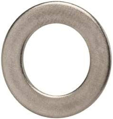 Made in USA - 3/8" Screw, Grade AN960 Stainless Steel Standard Flat Washer - 0.39" ID x 5/8" OD, 0.032" Thick, Passivated Finish, Meets Military Specifications - Best Tool & Supply