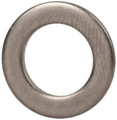 Made in USA - 3/8" Screw, Grade AN960 Stainless Steel Standard Flat Washer - 0.39" ID x 5/8" OD, 0.063" Thick, Passivated Finish, Meets Military Specifications - Best Tool & Supply