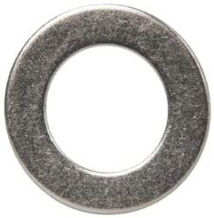 Made in USA - 7/16" Screw, Grade AN960 Stainless Steel Standard Flat Washer - 0.453" ID x 3/4" OD, 0.032" Thick, Passivated Finish, Meets Military Specifications - Best Tool & Supply