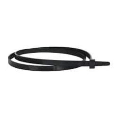 Made in USA - 28" Long Black Nylon Standard Cable Tie - 120 Lb Tensile Strength, 9" Max Bundle Diam - Best Tool & Supply