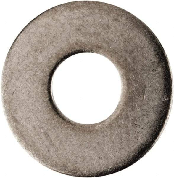 Made in USA - #4L Screw, Grade AN960 Stainless Steel Standard Flat Washer - 1/8" ID x 0.312" OD, 0.016" Thick, Passivated Finish, Meets Military Specifications - Best Tool & Supply