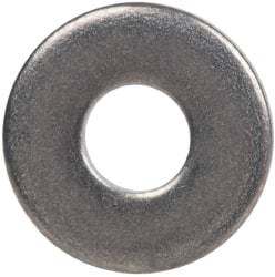 Made in USA - #4 Screw, Grade AN960 Stainless Steel Standard Flat Washer - 1/8" ID x 0.312" OD, 0.032" Thick, Passivated Finish, Meets Military Specifications - Best Tool & Supply