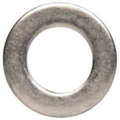 Made in USA - 5/16" Screw, Grade AN960 Stainless Steel Standard Flat Washer - 0.328" ID x 0.562" OD, 0.063" Thick, Passivated Finish, Meets Military Specifications - Best Tool & Supply