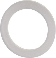 Made in USA - 3/8" Screw, Grade 6/6 Nylon Standard Flat Washer - 7/16" ID x 5/8" OD, 0.031" Thick, Plain Finish - Best Tool & Supply