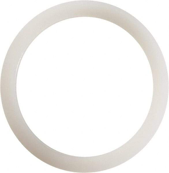 Made in USA - 1" Screw, Grade 6/6 Nylon Standard Flat Washer - 1" ID x 1-1/4" OD, 0.062" Thick, Plain Finish - Best Tool & Supply