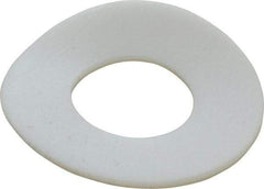 Made in USA - 3/8" Screw, PTFE Standard Flat Washer - 0.38" ID x 0.812" OD, 0.031" Thick, Plain Finish - Best Tool & Supply