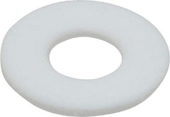 Made in USA - 3/8" Screw, PTFE Standard Flat Washer - 0.39" ID x 7/8" OD, 0.062" Thick, Plain Finish - Best Tool & Supply