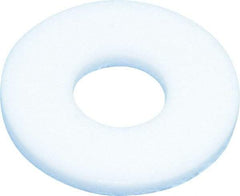 Made in USA - 5/16" Screw, PTFE Standard Flat Washer - 0.344" ID x 7/8" OD, 0.08" Thick, Plain Finish - Best Tool & Supply