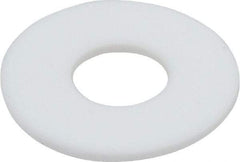 Made in USA - 3/8" Screw, PTFE Standard Flat Washer - 0.406" ID x 1" OD, 0.062" Thick, Plain Finish - Best Tool & Supply