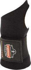 Ergodyne - Size S, Neoprene, Left or Right Hand Wrist Support - 1 Strap, Thumb Loop, Black - Best Tool & Supply