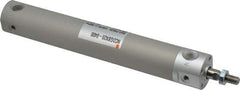 SMC PNEUMATICS - 3/4" Bore Double Acting Air Cylinder - 1/8 Port, 1/4-28 Rod Thread, 140 Max psi, 40 to 140°F - Best Tool & Supply