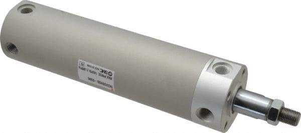 SMC PNEUMATICS - 2" Bore Double Acting Air Cylinder - 1/4 Port, 1/2-20 Rod Thread, 140 Max psi, 40 to 140°F - Best Tool & Supply