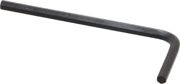 Value Collection - 7/64" Hex, Short Arm, Hex Key - 2-1/32" OAL, Alloy Steel, Inch System of Measurement - Best Tool & Supply