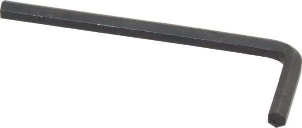 Value Collection - 5/32" Hex, Short Arm, Hex Key - 2-13/32" OAL, Alloy Steel, Inch System of Measurement - Best Tool & Supply