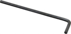 Value Collection - 6mm Hex, Long Arm, Hex Key - 5-13/32" OAL, Steel, Metric System of Measurement - Best Tool & Supply