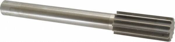 Made in USA - 1-3/4" High Speed Steel 12 Flute Chucking Reamer - Straight Flute, 1-1/4" Straight Shank, 4" Flute Length, 13-1/2" OAL - Best Tool & Supply