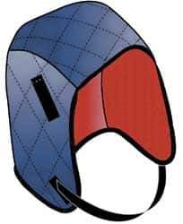 OccuNomix - Universal Size, Navy Blue, Underneath Hard Hat Winter Liner - Regular Length, 3 Layer - Best Tool & Supply